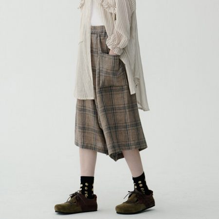 five-points pants loose linen By Totokaelo X Imakokoni