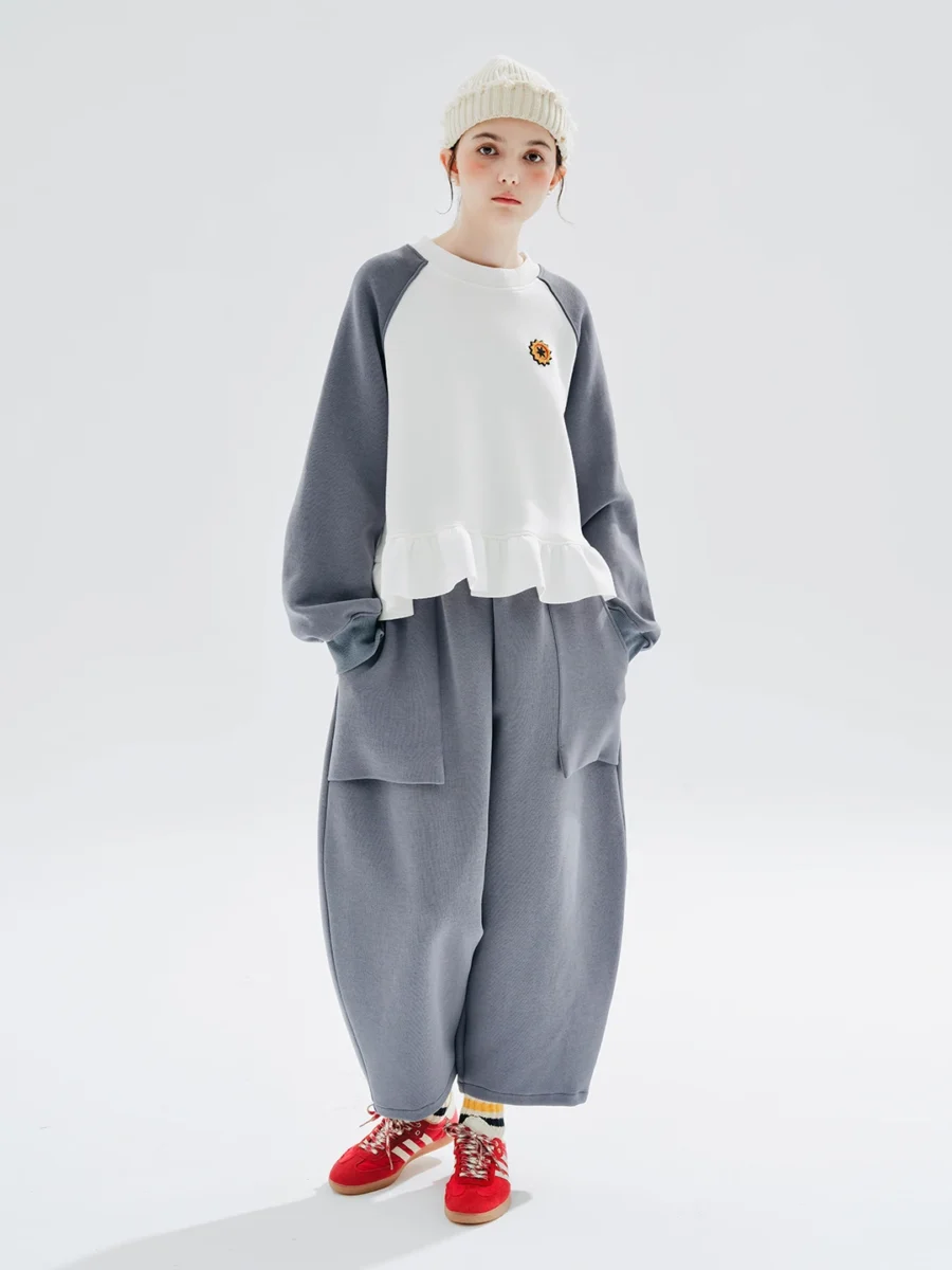 Totokaelo Air Layer Thigh Radish Pants Gray Sweatpants