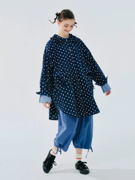 Totokaelo Polka Dot Cotton Shirt Casual Spring Style